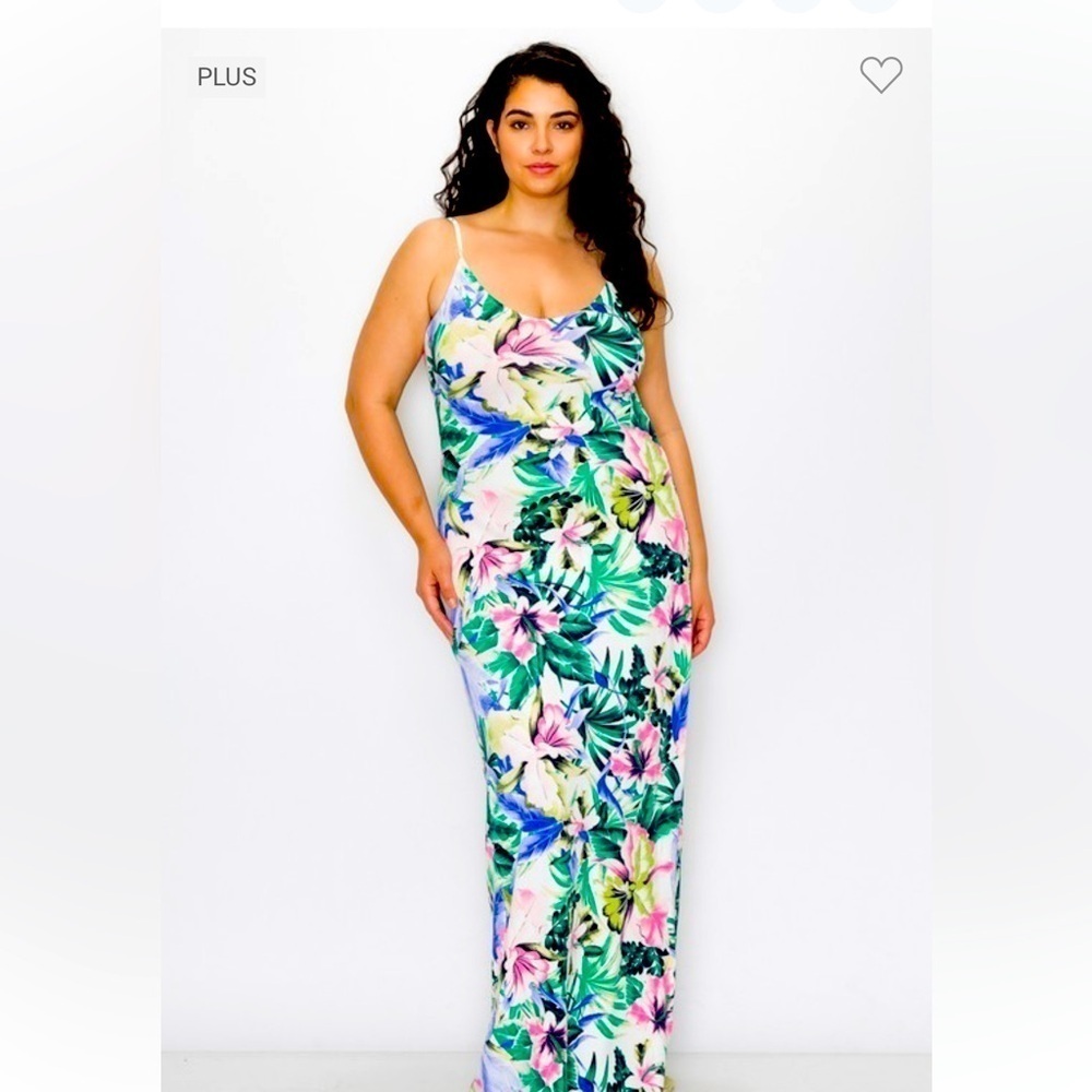 Spaghetti strap, maxi dress